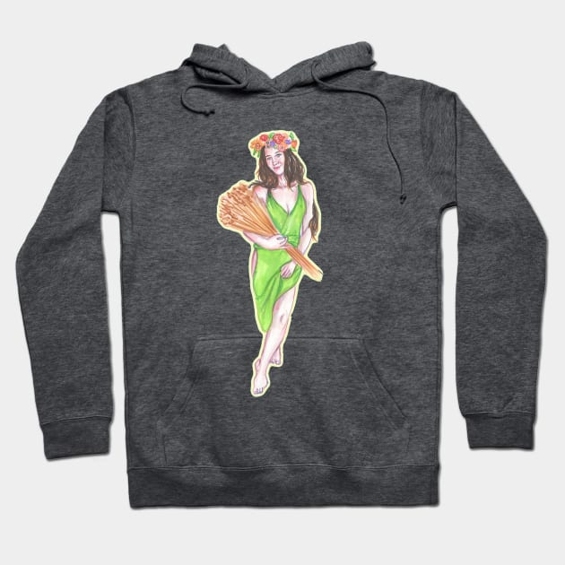 Demeter of "Aphrodite's Love Myths" Hoodie by Aphrodite's Love Shoppe